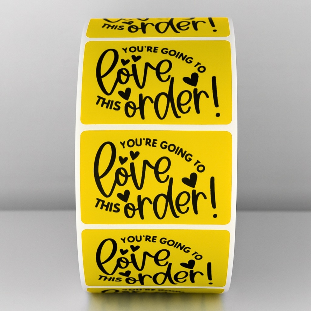 "You're Going To Love This Order!" Stickers | Small Business Packaging THANK YOU - Picture 8 of 11